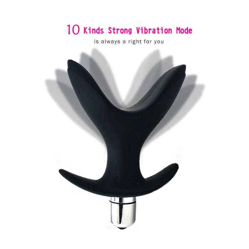 Анальный расширитель 10 скоростей вибратор массажер для точки G стимуляция ануса