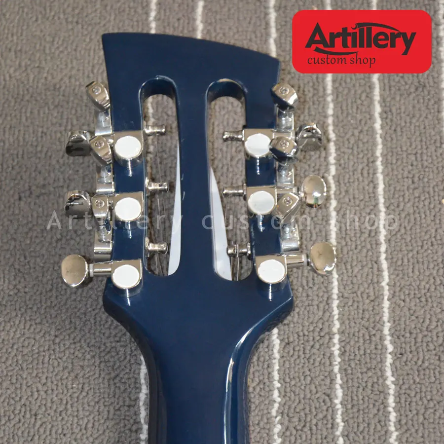 Заводская rickenback 325 330 Гитары флаг Англии сим-акустическая 12 strings РК электрогитара музыкальный инструмент магазин