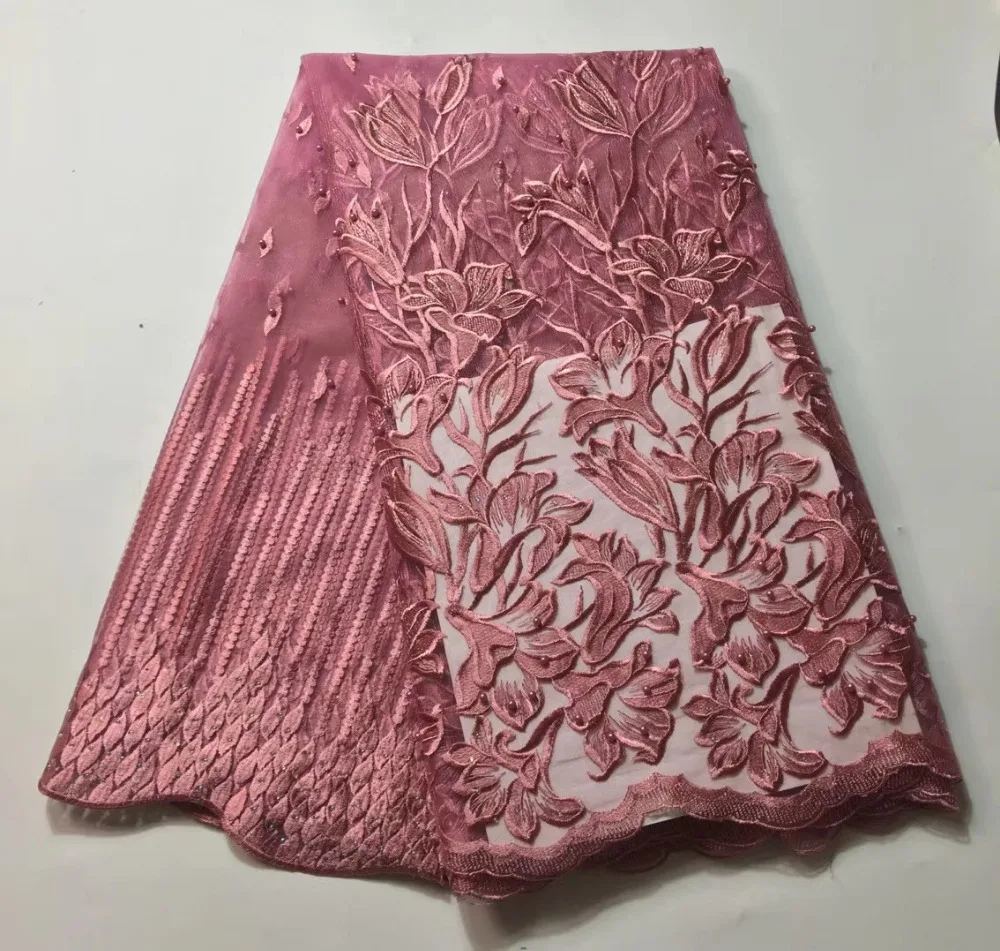 2020 Последняя французская нигерийская кружевная ткань высокого качества Тюль