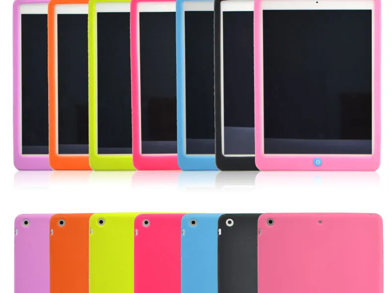 Детский противоударный мягкий силиконовый резиновый чехол для Apple iPad Air 5 9 7 дюйма