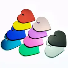 100PCS 2 Sides Heart Personalized Dog For Cats ID Tags Customized Cat Pet Name Phone No. Aluminum Puppy TAG ID Accessories 100PCS 2 Sides Heart Personalized Dog For Cats ID Tags Customized Cat Pet Name Phone No. Aluminum Puppy TAG ID Accessories