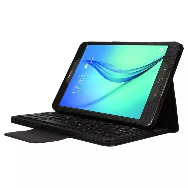 Съемная Беспроводная Bluetooth клавиатура с подставкой кожаный чехол для Samsung Galaxy Tab. A