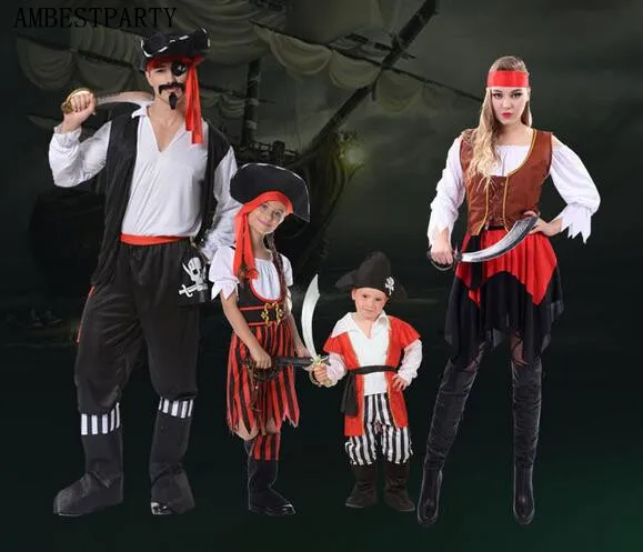 Горячая Распродажа 2017 пиратский костюм на Хэллоуин маскарадное платье для