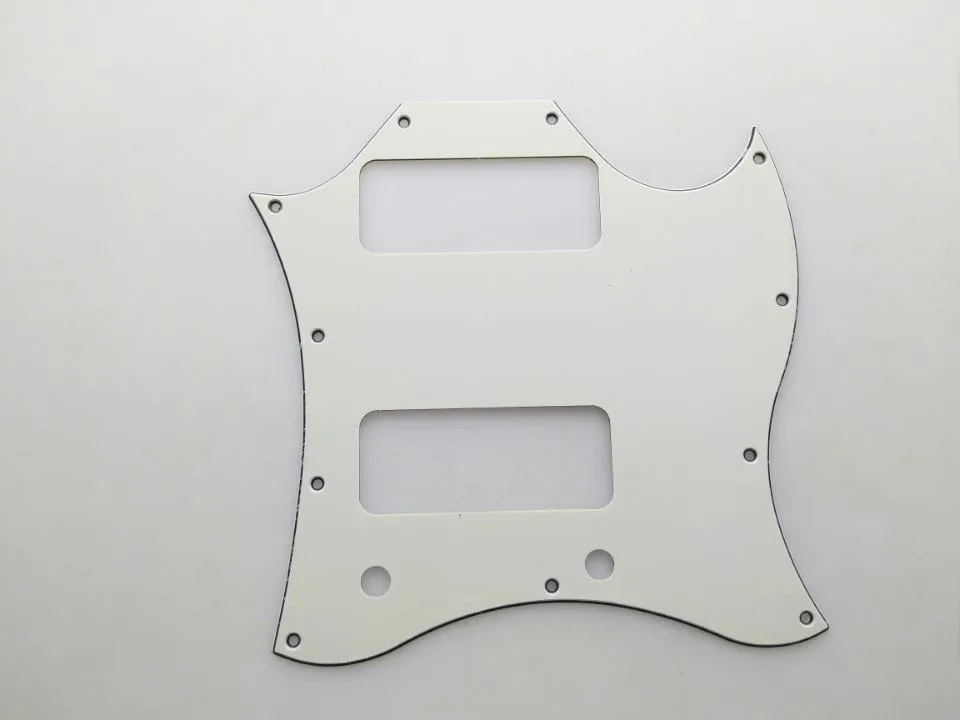 KAISH стандартная SG специальная гитара с полным лицевым покрытием Pickguard wP90 отверстие для пикапа черный 3 слоя (art.: 79b64097a) - 79b64097a