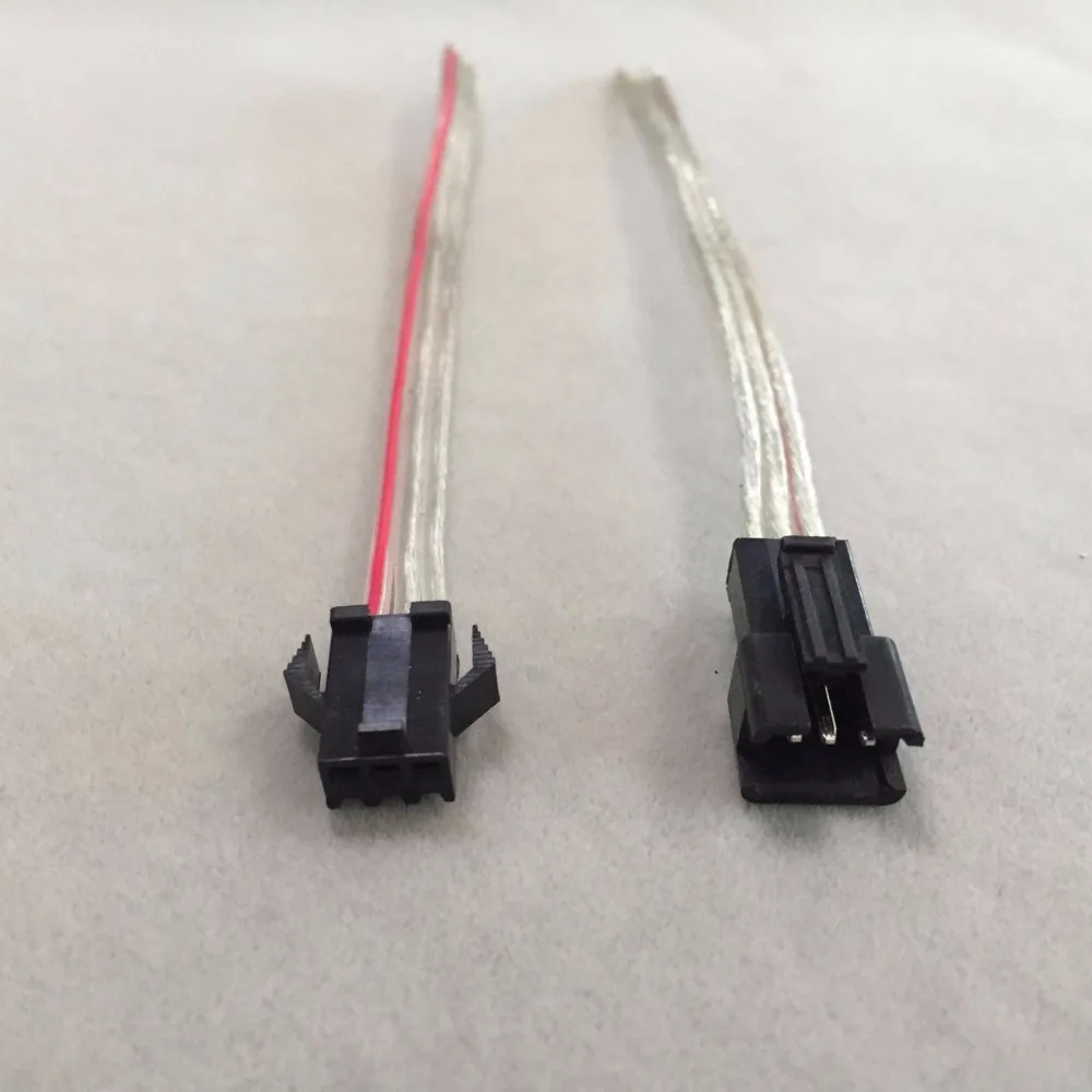 Штепсельная вилка и розетка 3PIN JST с каждая длина кабеля 15 см провод 20AWG Полностью