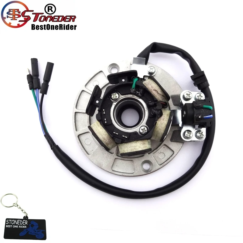 STONEDER двигатель МАГНЕТО СТАТОР без света для китайского YX 140cc 150cc 160cc велосипед