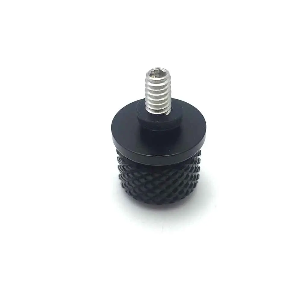 Black Rear Seat Bolt Aluminum Screw Fits For Harley Sportster Dyna Electra Glide Softail Wide Glide Fatbob Streetbob 1996-up