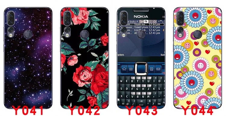 Мягкий ТПУ чехол для телефона, чехол для lenovo Z5S Цветной корпус для телефона с принтом, дизайн, окрашенный мягкий чехол