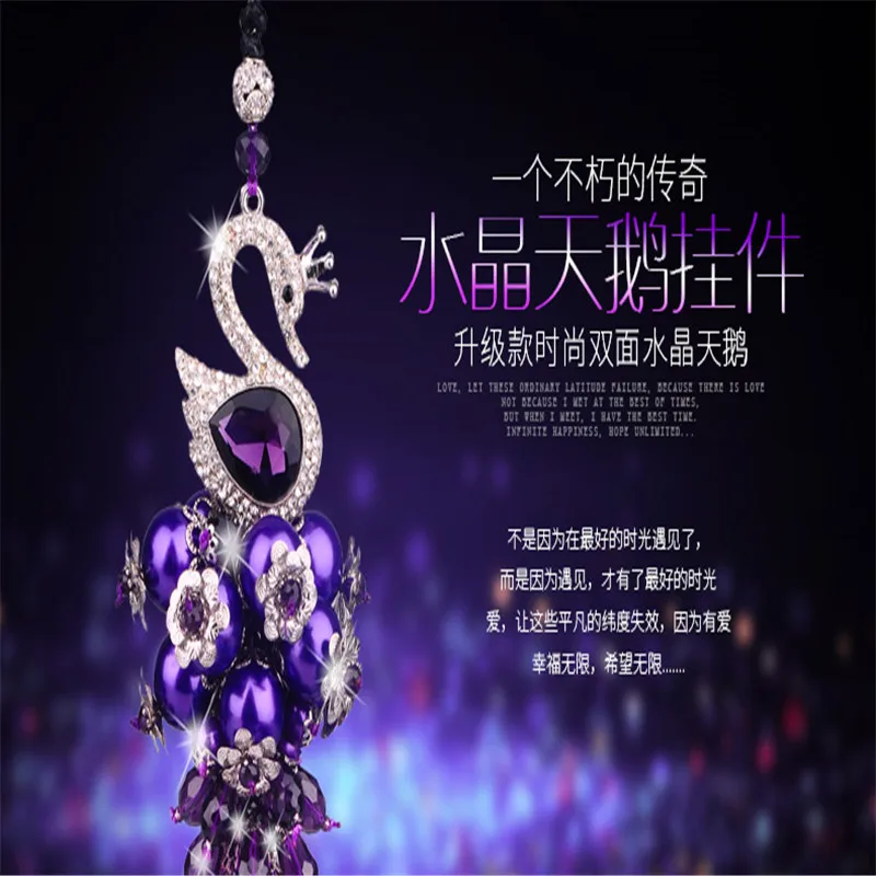 Автомобильный кулон украшения аксессуары автомобильный кристалл подвеска в