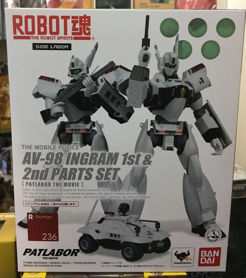Аниме мобильный полицейский патлейд фильма оригинальный робот BANDAI Spirits No. 236