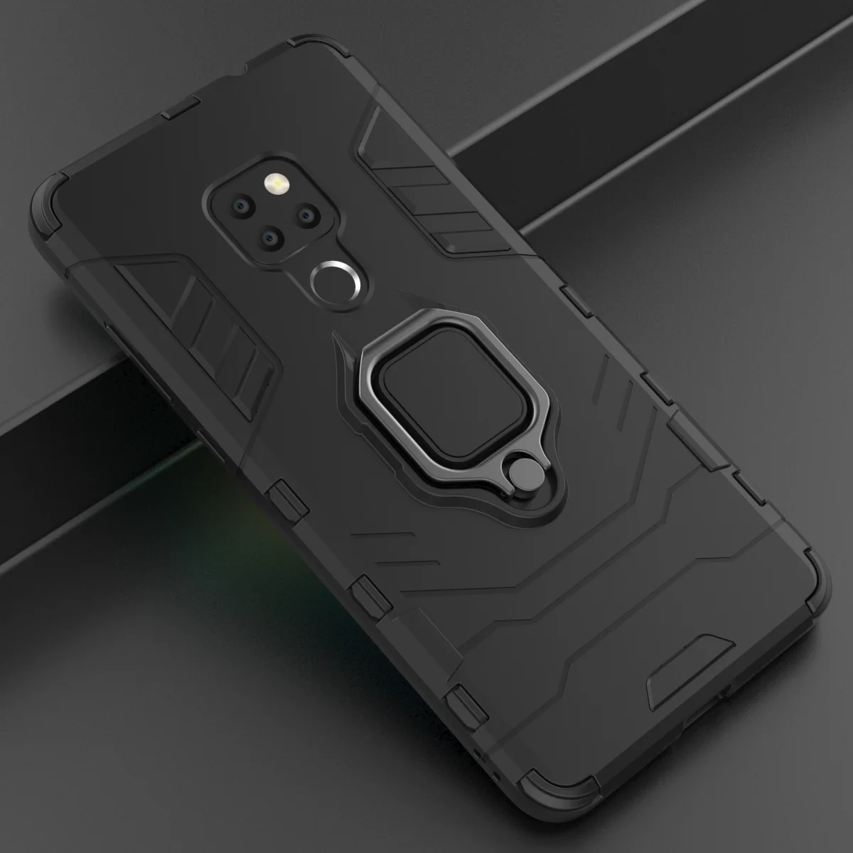 Ударопрочный защитный чехол с подставкой для huawei mate 9 10 20, усиленная защита, Жесткий Чехол из ТПУ для huawei mate 20X20 Pro