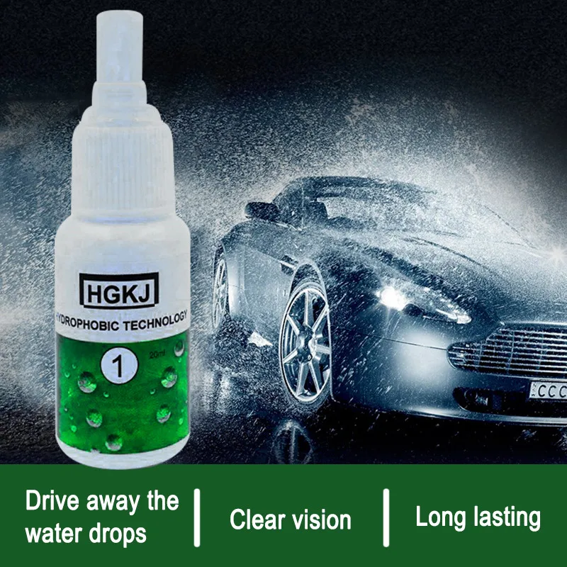 Автомобильные аксессуары для очистки стекла очиститель окон HGKJ-1-20ml непромокаемое нано-гидрофобное покрытие автомобиля краска гидрофобное покрытие TSLM1