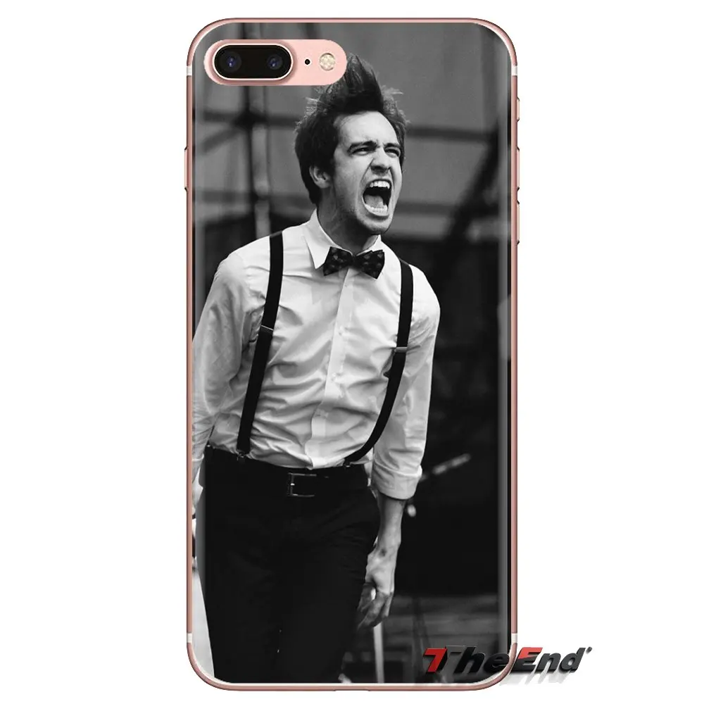 Брендон урие Паника! Силиконовый чехол для телефона на диско iPod Touch Apple iPhone 4 4S 5 5S SE