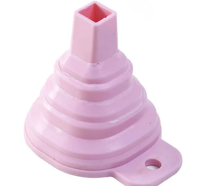 1 шт. складной кухонный прибор из силикона LF 130|hopper kitchen|funnel hoppersilicone gel foldable collapsible |