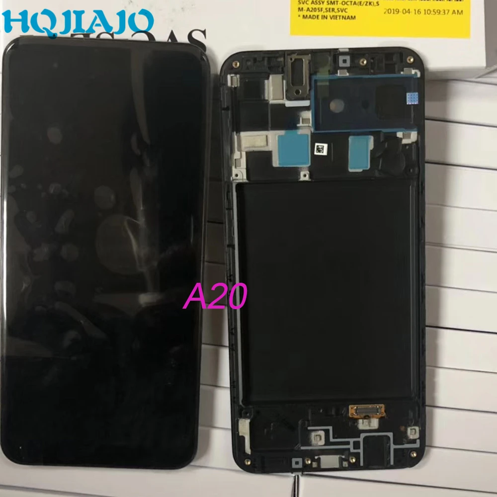 Оригинальный ЖК дисплей для Samsung Galaxy A505F/DS A305F/DS A205D/DS дигитайзер сенсорного экрана