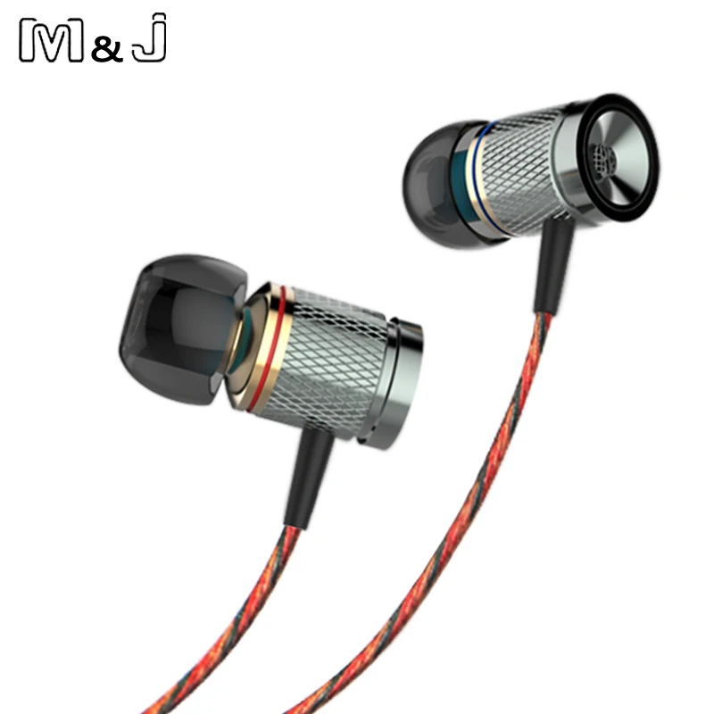 M & J M53 магнитные металлические наушники высокого качества стерео fone de ouvido