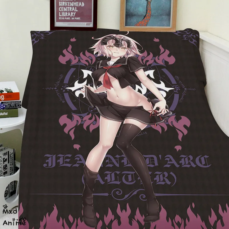 Аниме Fate Grand Order мягкое Фланелевое Флисовое одеяло декоративные одеяла для дивана