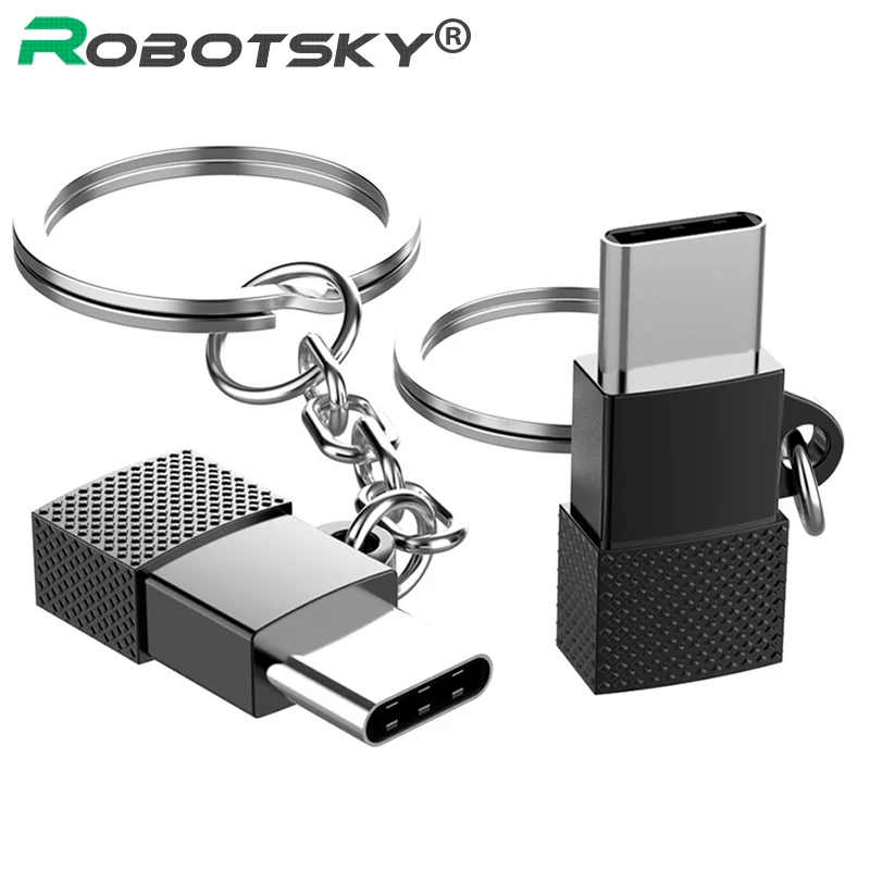 Алюминиевый адаптер Micro USB на Type c OTG для Xiaomi Oneplus LG Nexus 5X 6P аксессуары телефона type