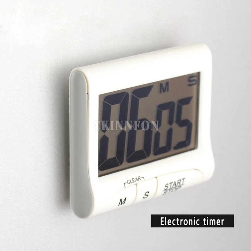 

50Pcs/Lot New Large LCD Digital Cooking Kitchen Timer Count Down Up Clock Loud Alarm Magnetic