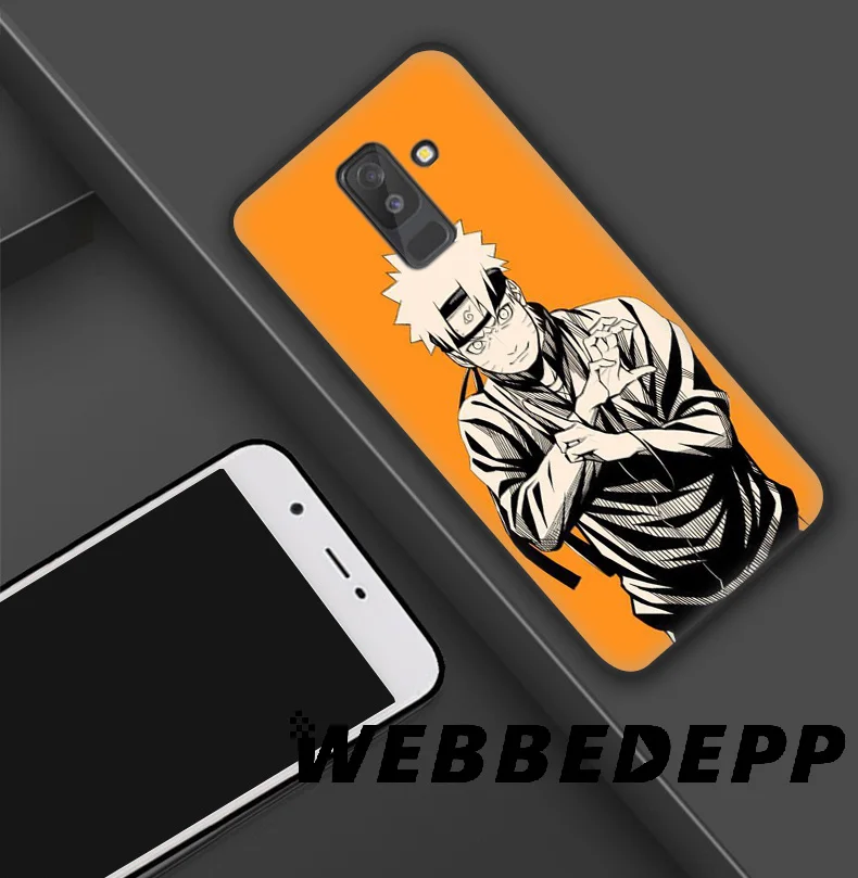WEBBEDEPP логотип Akatsuki Наруто крутой Мягкий ТПУ силиконовый чехол для Samsung Galaxy S10 S10e S9