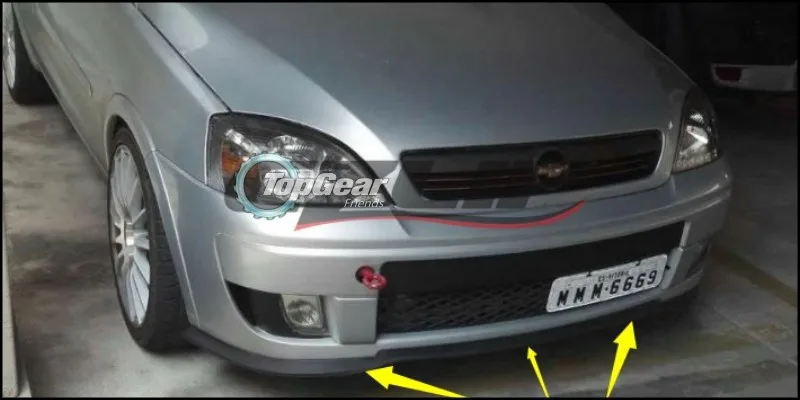 Бампер для губ отражатель губы для Opel Meriva A/B Передний спойлер юбка для TopGear вентиляторы для автомобиля Tune View/Body Kit полосы