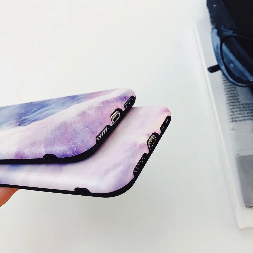 Модный чехол Fantasy starry sky для iphone X XS пара моделей 8 7 6 6s Plus | Мобильные телефоны и
