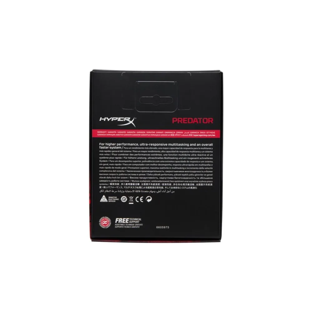 HyperX Predator 16GB 3000MHz DDR4 Kit 16 GB 2 x 8 3000 MHz Negro | Компьютеры и офис