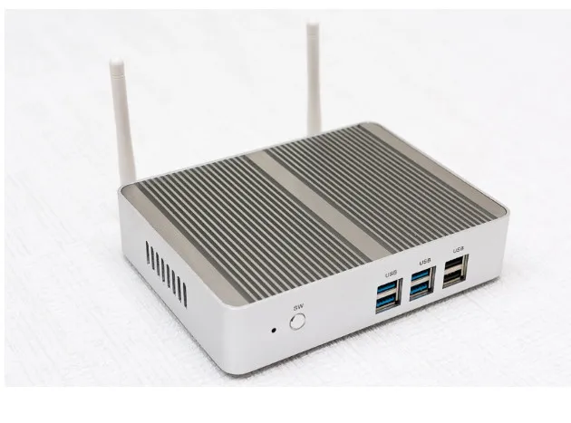 Intel Core i7 CPU i5 7200U DDR4 i3 7100U Barebone Mini PC Windows 10 Fanless Win7 Linux HTPC VGA HDMI Gigabit Lan | Компьютеры и офис