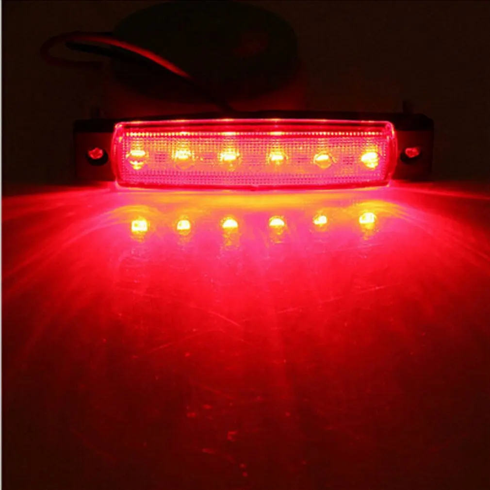 Выделите грузовик боковой свет 6LED 2835SMD Водонепроницаемый для автобусы грузовики