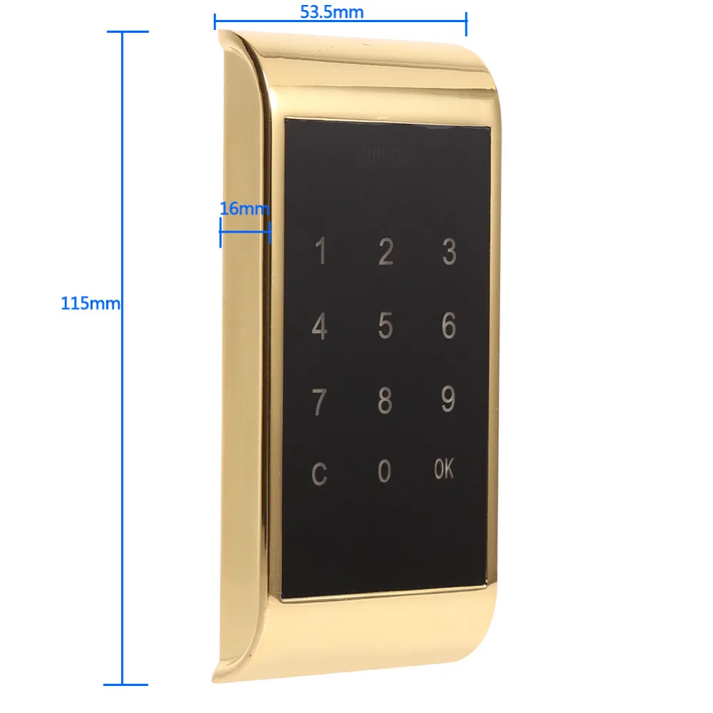 Сенсорная клавиатура ящик для ключей с паролем замок считыватель карт цифровой