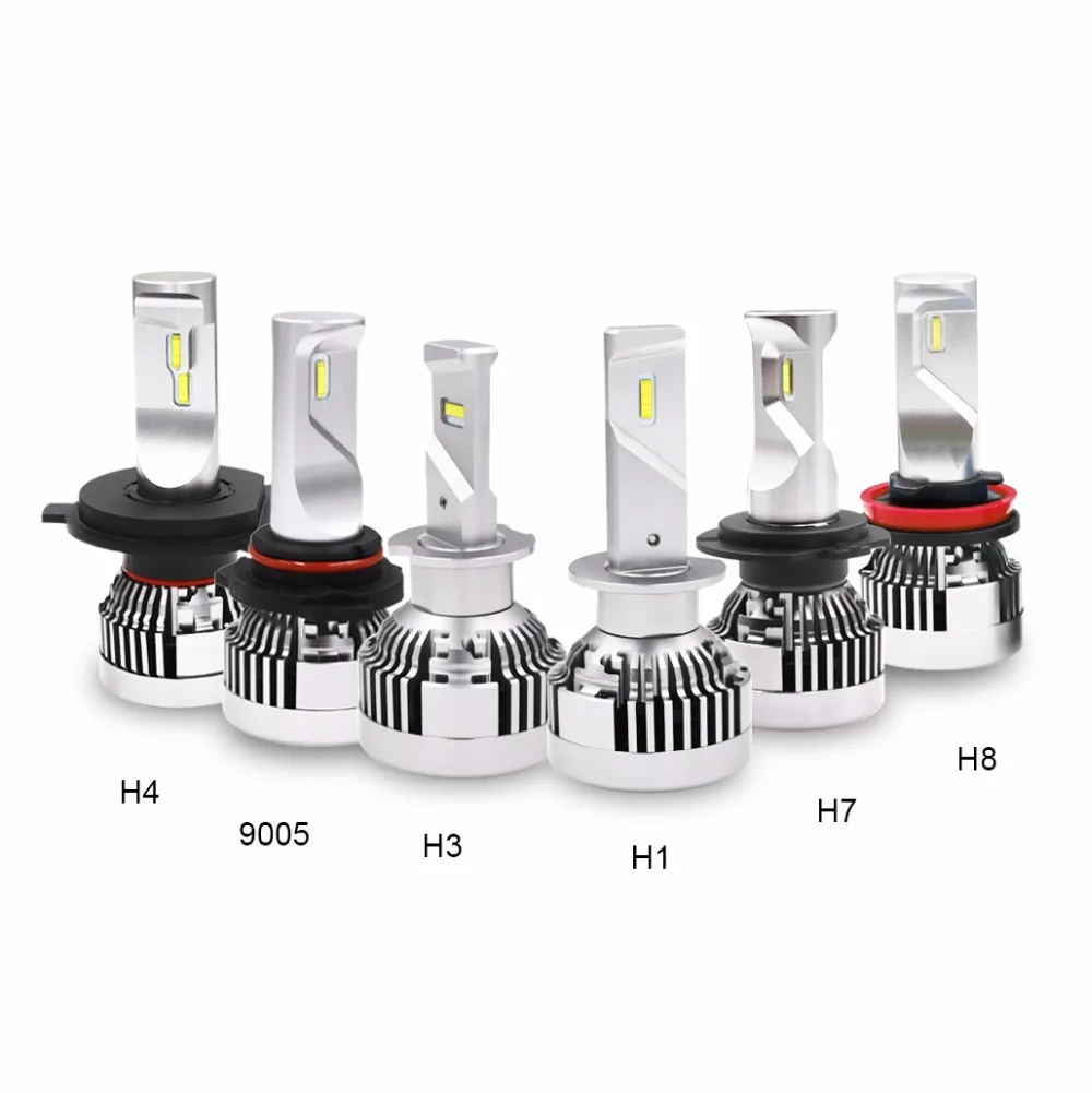 55W H7 Canbus led Free Error H4 Hi/L LED Car Headlight Bulb Kits 9012 canbus 9006 for Lamps H8 H11 Warning Canceller | Автомобили и