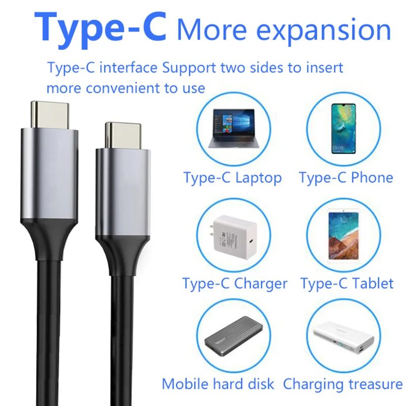 Кабель USB3.1 type-C для Xiaomi 8 6 MAX samsung Galaxy S10 S9 Plus USB C кабель для мобильного телефона Быстрая зарядка для устройств usb type-C
