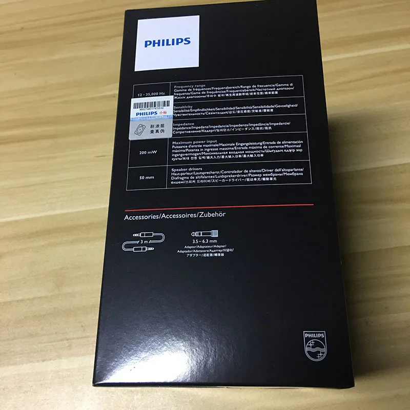 Оригинальные Hi-Fi Наушники Philips SHP9500 профессиональные наушники с басами и