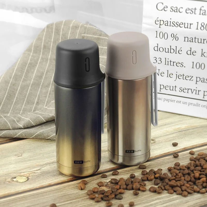 Бутылки для воды путешествий термос из нержавеющей стали изолированный 350 мл