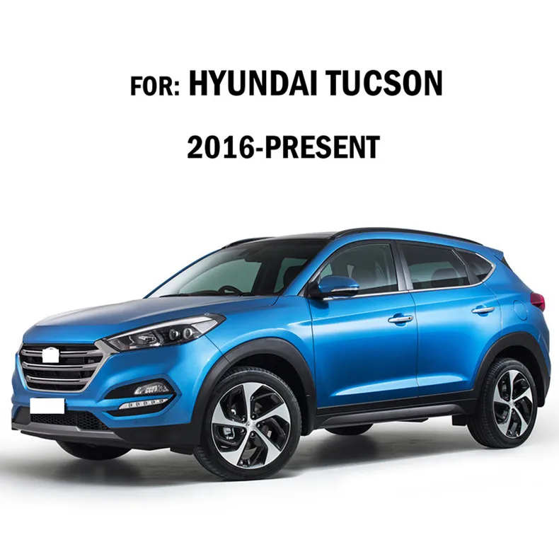 Кожаные автомобильные коврики подходят для Hyundai Tucson TL 2016 2017 2018 автомобильный