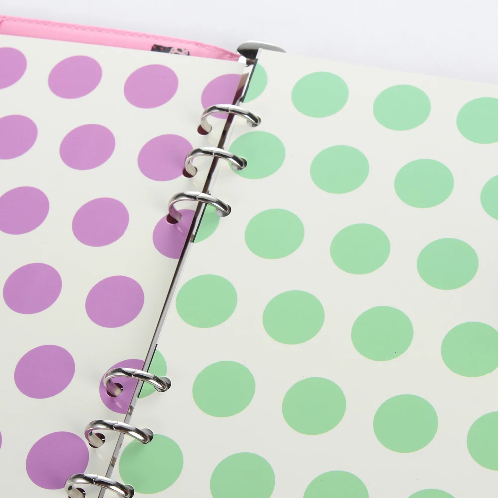 Новые спиральные разделители для ноутбука с милыми точками оригинальная