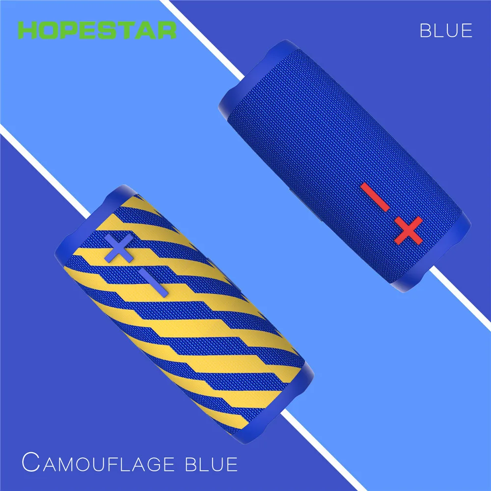 HOPESTAR P10 портативный Bluetooth динамик оригинальный водонепроницаемый открытый