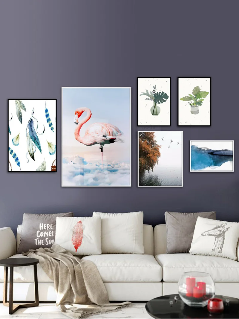 Новая композитная рама для картин из массива дерева Настенный декор размещение и