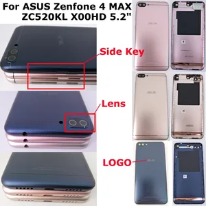 Оригинальный чехол для ASUS Zenfone 4 MAX ZC520KL X00HD, экран 5,2 дюйма, задняя крышка аккумулятора с боковым ключом