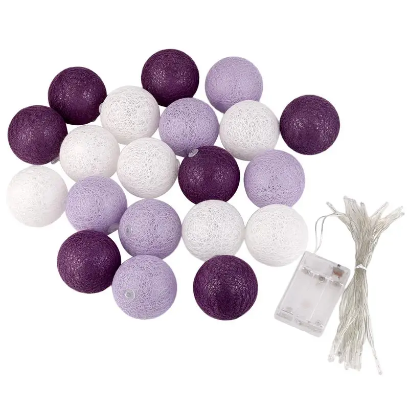 Рождественская гирлянда FunPa для вечеринки с 20 светодиодами шариками