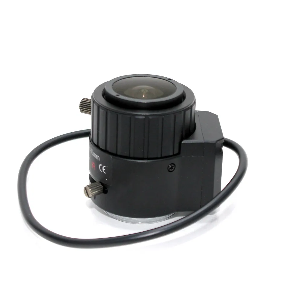 Объектив с автоматическим увеличением 6MP 3 6 10mm VF F1.8 1/1/1 &quotCS Mount для HD IP Камеры