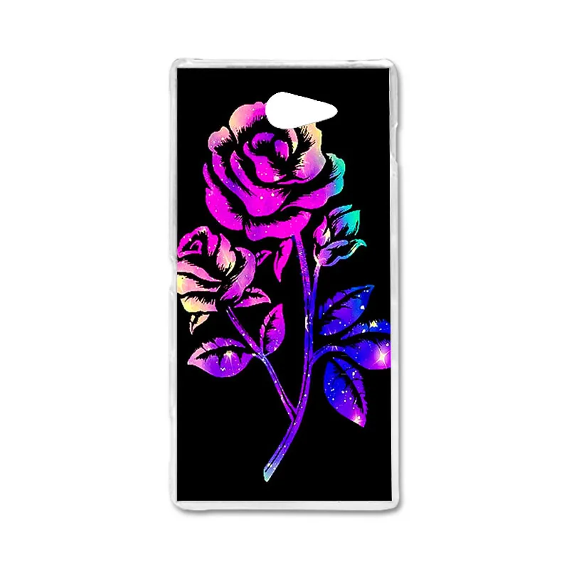 Силиконовый чехол для телефона, чехол для sony Xperia M2 D2302 S50H D2303 D2305 D2306, двойной чехол из ТПУ с милыми животными