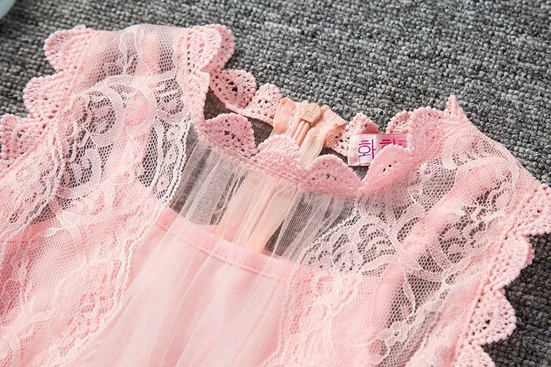 Summer Baby Girl Lace Princess Tutu Dress Wedding Christening Gown Girls Clothes Kids Birthday Wear Meninas Vestidos 2 6Y | Детская