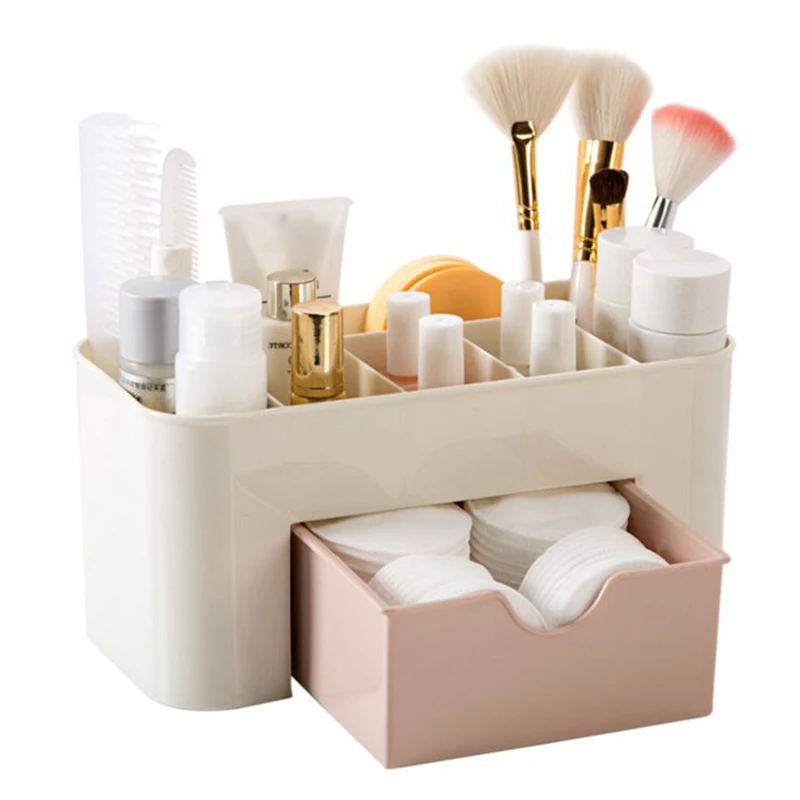 Настольная коробка для хранения косметики органайзер экономии пространства