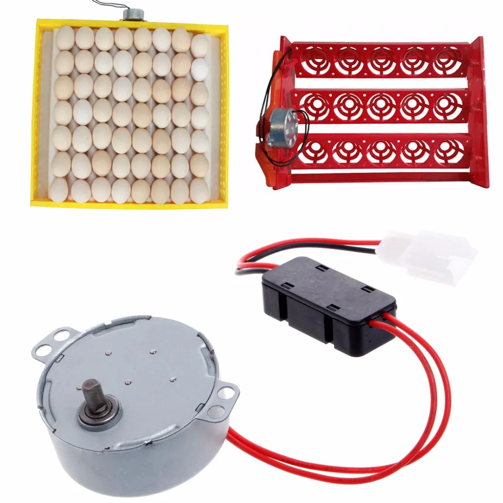 220 V/12 V для куриных яиц, искусственная наседка Тернер мотор Компоненты для фермы инкубатор выводной шкаф инкубатор Брудер