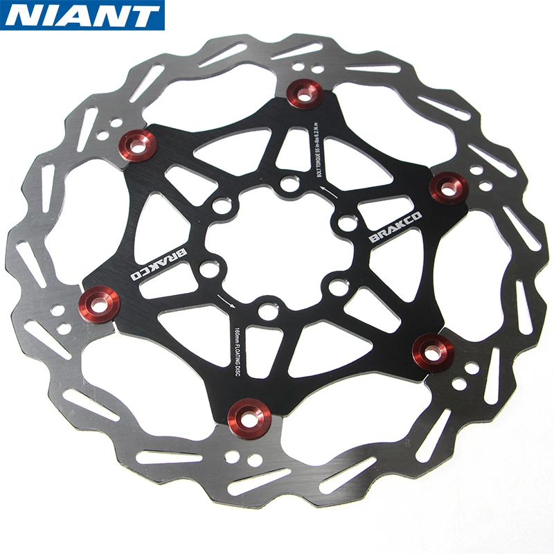 Вращающийся диск тормозной ротор 160 мм 6 &quotкрасный/синий/черный для горного