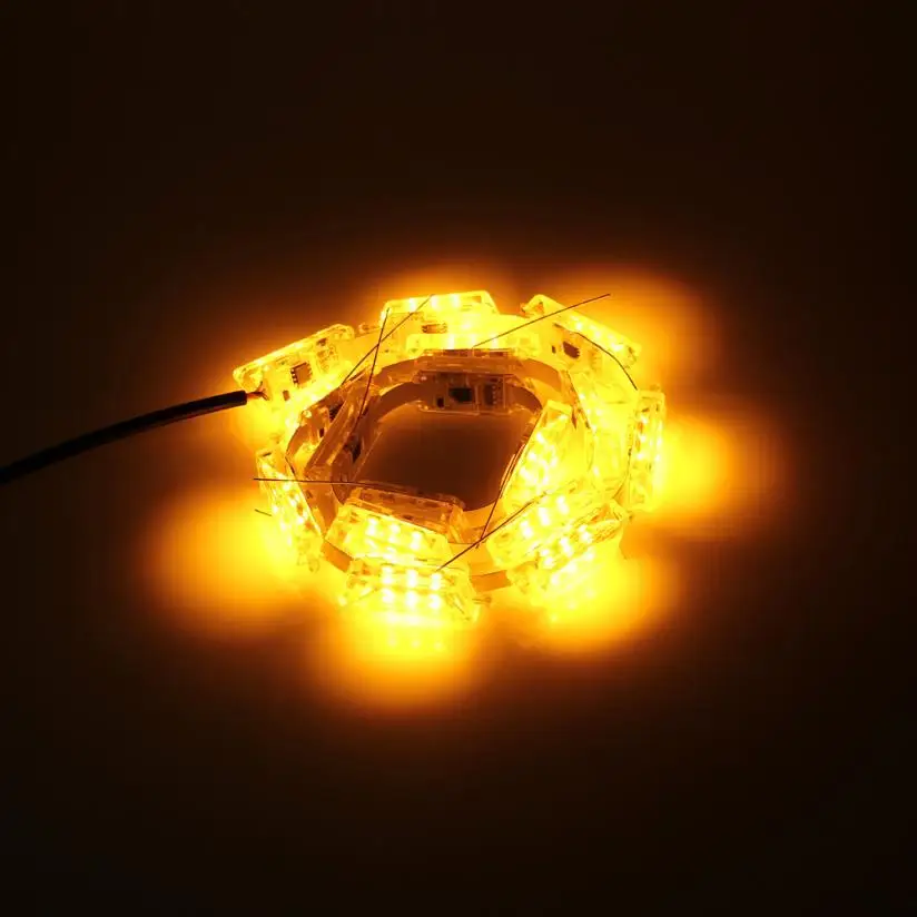 Автомобильный Стайлинг 2 шт. светодиодный автомобильный наездник ленточный