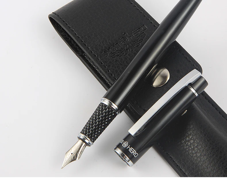 

Перьевые ручки Hero с чернилами, оригинальные аутентичные письменные принадлежности, высококачественные роскошные ручки Iraurita плавно пишуща...