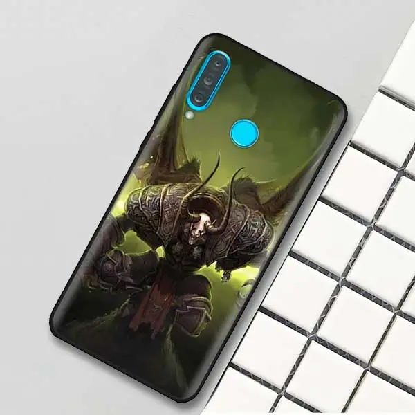 10 Черный силиконовый чехол для huawei P30 P20 P10 mate 20 10 Nova 5 5i Lite Pro P Smart+ Z Shell Wows World of Warcrafts - Цвет: 10