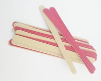 2000pcs double color 178mm nail files redwooden wood nail file 180240 disposable manicure tools